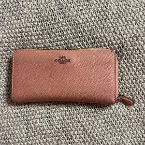 Pink Coach Wallet